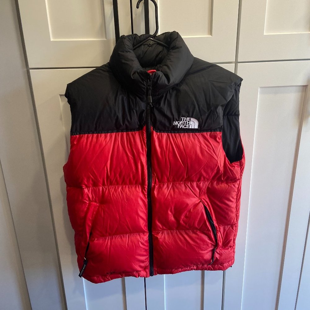 The North Face 1996 Nuptse 700 Vest Red/Black